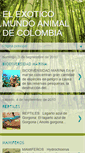 Mobile Screenshot of elexoticomundoanimaldecolombia.blogspot.com