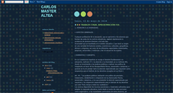 Desktop Screenshot of carlosmaster28.blogspot.com