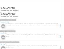 Tablet Screenshot of in-vero-veritas.blogspot.com