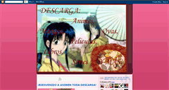 Desktop Screenshot of animentodadescarga.blogspot.com