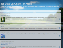 Tablet Screenshot of 365daysonafarm.blogspot.com