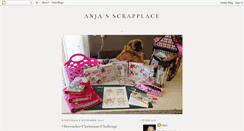 Desktop Screenshot of anja-anjasscrapplace.blogspot.com