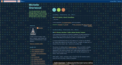 Desktop Screenshot of michellesherwood.blogspot.com