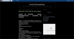 Desktop Screenshot of construmadera.blogspot.com