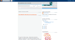 Desktop Screenshot of palabras-de-mi-mente.blogspot.com