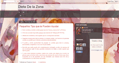 Desktop Screenshot of dietadelazona.blogspot.com