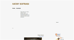 Desktop Screenshot of hataysofrasi.blogspot.com