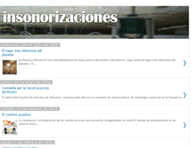 Tablet Screenshot of insonorizaciones.blogspot.com