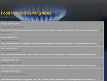 Tablet Screenshot of foodpyramidservingsizes.blogspot.com