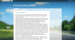 Desktop Screenshot of gezi-tatil-rehberim.blogspot.com