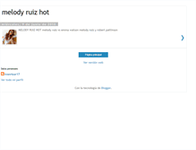Tablet Screenshot of melodyruizhot.blogspot.com