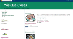 Desktop Screenshot of masqueclases.blogspot.com