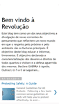 Mobile Screenshot of bemvindarevolucao.blogspot.com