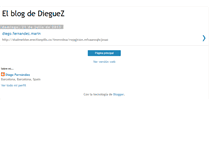 Tablet Screenshot of diego-fernandez.blogspot.com