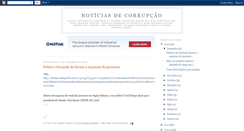 Desktop Screenshot of noticiasdecorrupcao.blogspot.com