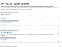 Tablet Screenshot of jak-finland.blogspot.com