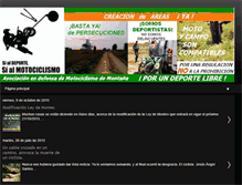 Tablet Screenshot of deportemotociclismo.blogspot.com