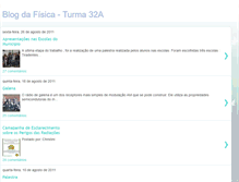 Tablet Screenshot of blogdafisica32a.blogspot.com