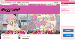Desktop Screenshot of bloggicioso.blogspot.com