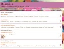 Tablet Screenshot of bloggicioso.blogspot.com
