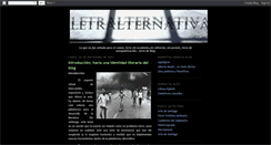 Desktop Screenshot of letralterna.blogspot.com