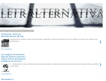 Tablet Screenshot of letralterna.blogspot.com