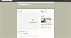 Desktop Screenshot of coolifestyle.blogspot.com