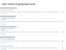 Tablet Screenshot of idreamofgoingbacktobe.blogspot.com