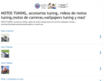 Tablet Screenshot of motos-tunning.blogspot.com