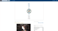 Desktop Screenshot of barkingwithguido.blogspot.com
