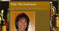 Desktop Screenshot of pollythefoodsnob.blogspot.com