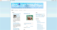 Desktop Screenshot of beachboysnewsplus.blogspot.com