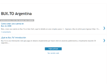 Tablet Screenshot of buxtoargentina.blogspot.com