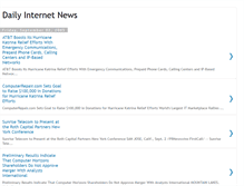 Tablet Screenshot of daily-internet-news.blogspot.com