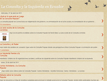 Tablet Screenshot of consultaeizquierdaecuador.blogspot.com