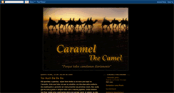 Desktop Screenshot of caramelcamel.blogspot.com