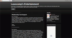 Desktop Screenshot of lusocompfunny.blogspot.com