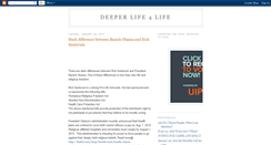 Desktop Screenshot of deeperlife4life.blogspot.com