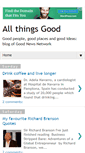 Mobile Screenshot of good-allthingsgood.blogspot.com