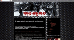 Desktop Screenshot of ideasarmadas.blogspot.com