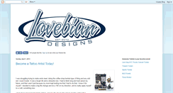 Desktop Screenshot of lovebiandesigns.blogspot.com