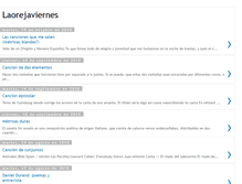 Tablet Screenshot of laorejaviernes.blogspot.com