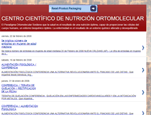 Tablet Screenshot of centro-nutricion-ortomolecular.blogspot.com