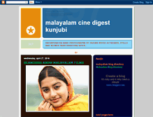 Tablet Screenshot of malayalamcinedigestkunjubi.blogspot.com