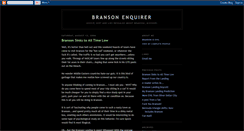 Desktop Screenshot of bransonisevil.blogspot.com