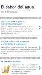 Mobile Screenshot of el-sabor-del-agua.blogspot.com