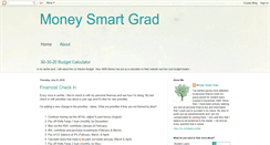 Desktop Screenshot of moneysmartgrad.blogspot.com