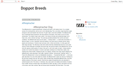 Desktop Screenshot of dogspotblog.blogspot.com