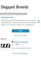 Mobile Screenshot of dogspotblog.blogspot.com