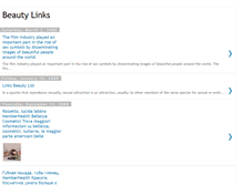 Tablet Screenshot of beauty-links.blogspot.com